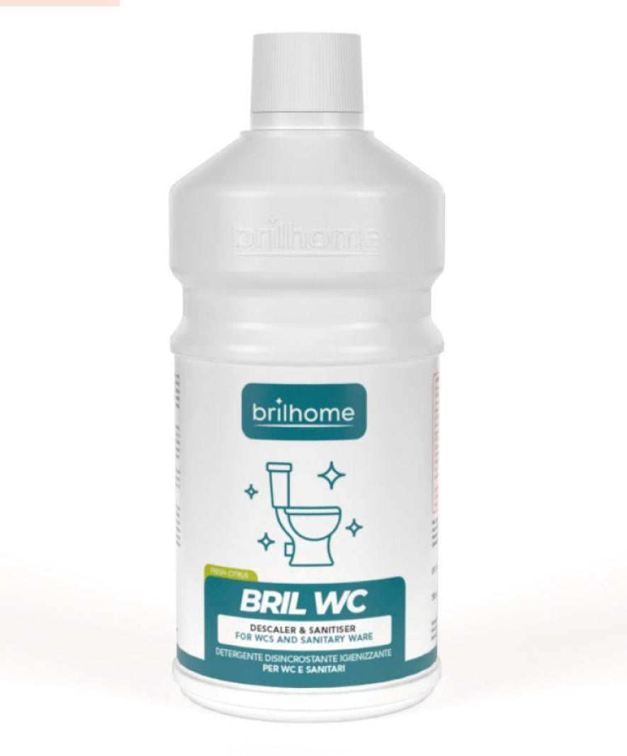 BRIL WC - Détergent détartrant concentré à action blanchissante
750 ml | Fresh Citrus