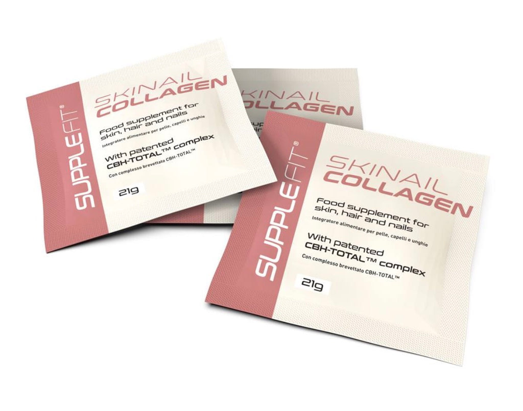 SKINAIL COLLAGEN - Complément alimentaire pour la peau, les cheveux et les ongles
30 sachets de 21 grammes | Avec le complexe exclusif CBH-TOTAL™