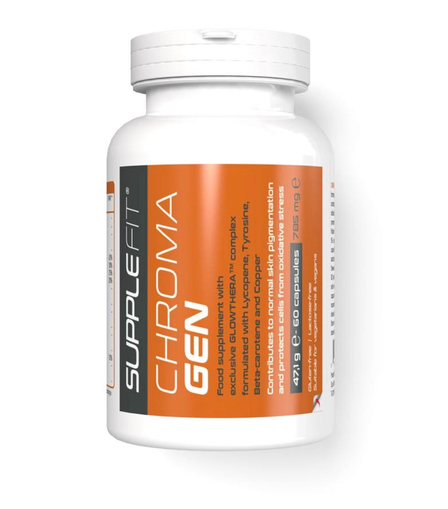 CHROMAGEN | Complément alimentaire en gélules
60 gélules de 785 mg | Avec le complexe exclusif GLOWTHERA™